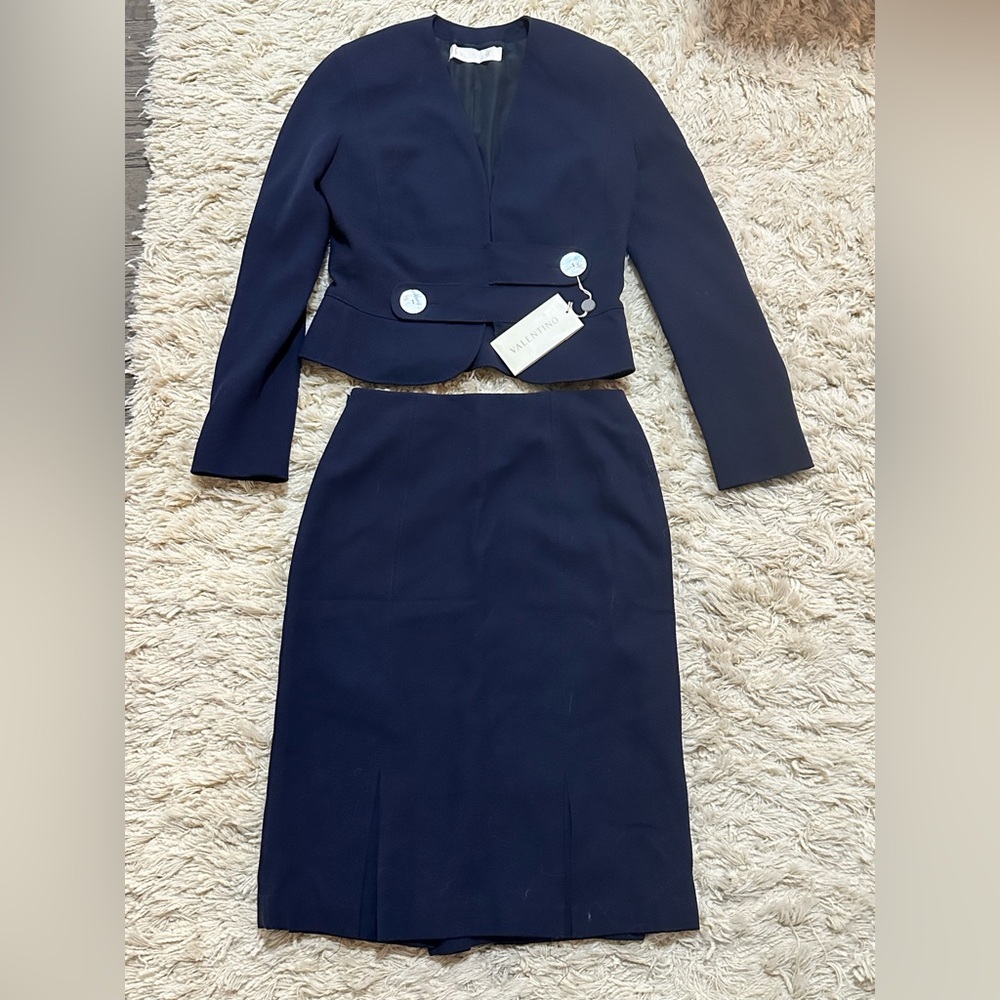 Valentino Suit: 100% Schurwolle Virgin Wool